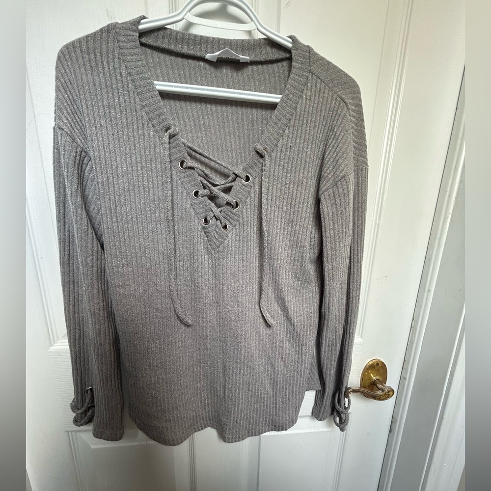 Grey blouse